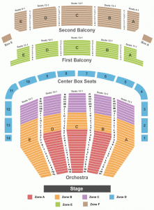 Portland Keller Auditorium Seating Chart